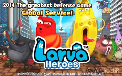 دانلود Larva Heroes: Lavengers 2014 v2.1.3 – بازی فوق العاده زیبای لاروا اندروید ! 1