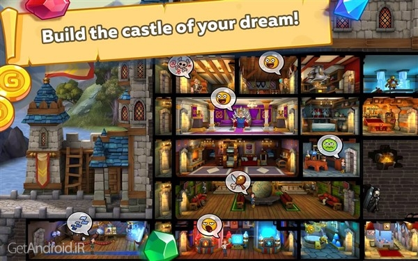 دانلود Hustle Castle: Fantasy Kingdom 1.8.0 بازی پادشاه فانتزی اندروید ! 1