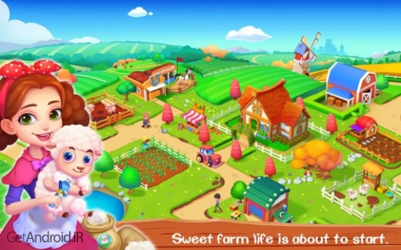 دانلود My Sweet Farm v1.0 بازی مزرعه داری کودکانه اندروید ! 1