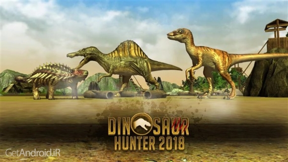 دانلود Dinosaur Hunter 2018 v2.8 بازی شکار دایناسور اندروید ! 1