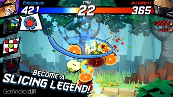 دانلود Fruit Ninja Fight 2.6.12.499627 بازی فروت نینجا اندروید ! 1